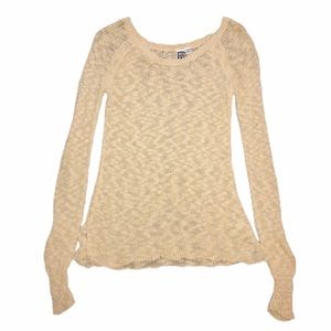 Roxy Cream Knit Sweater